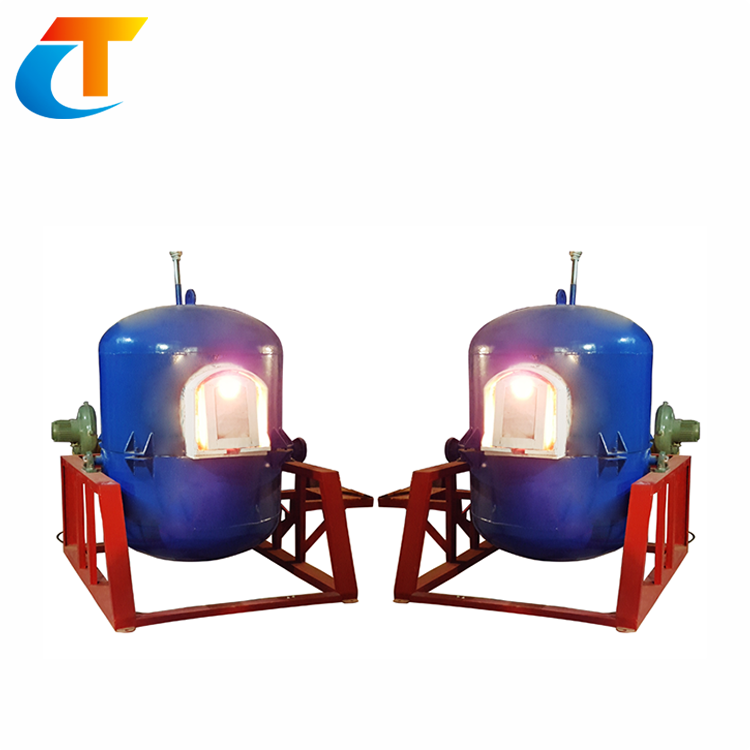 小型 可移動(dòng) 傾斜 翻轉(zhuǎn)式 玻璃熔化爐 坩堝爐 隆泰自主研發(fā)高科技